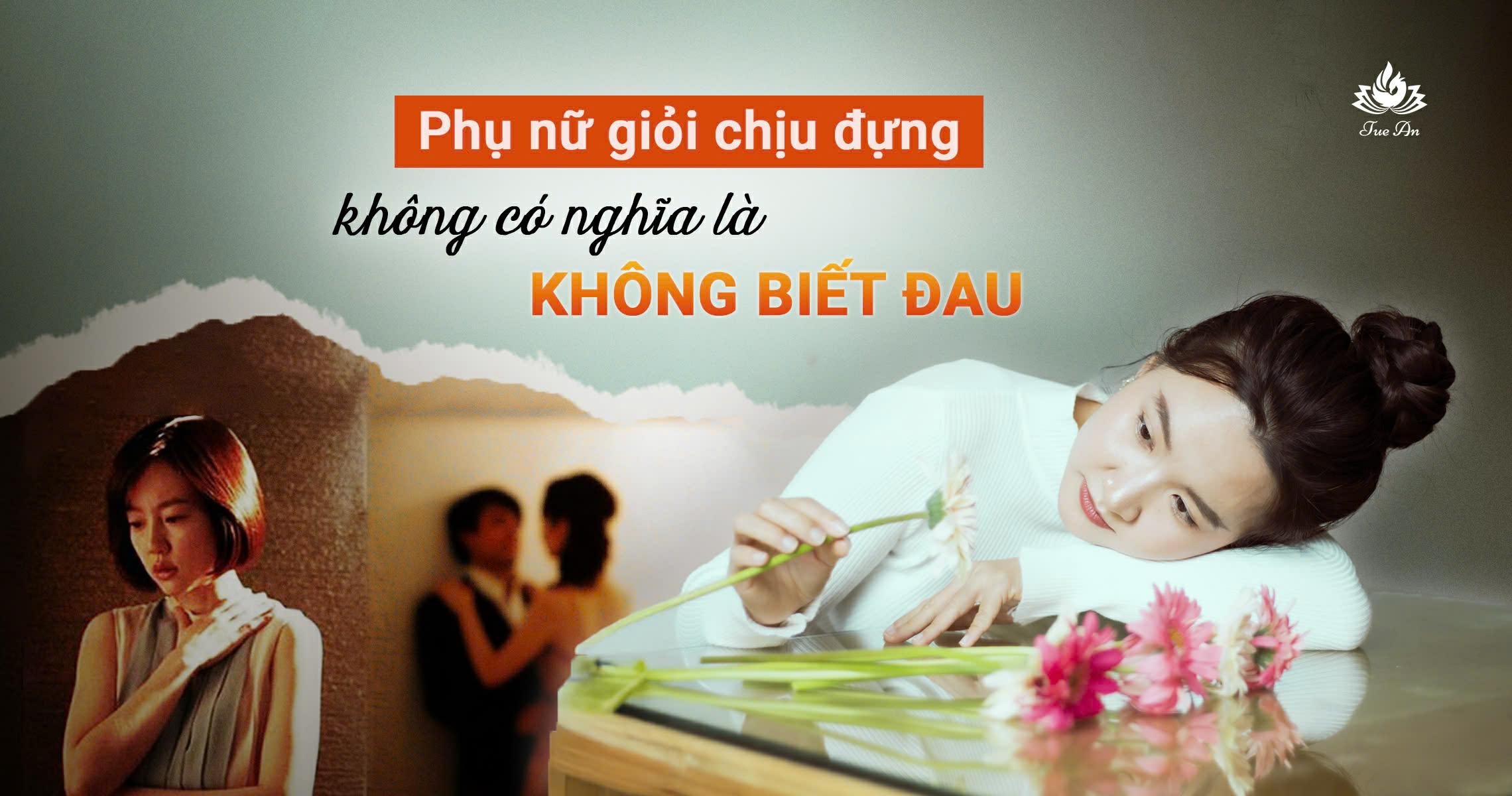 phụ nữ chịu đựng