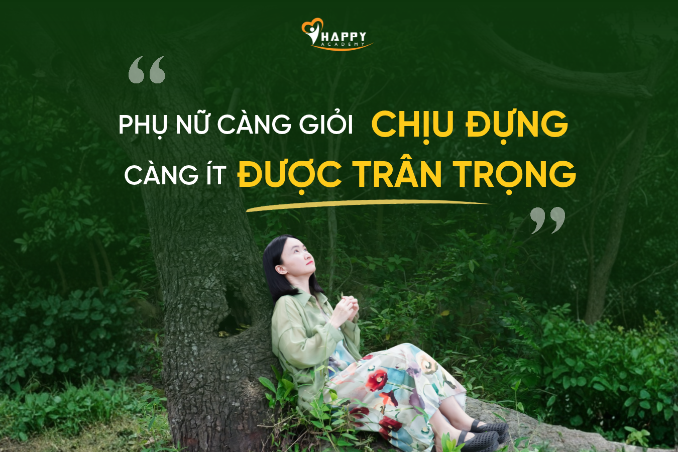 Phụ nữ giỏi chịu đựng và sự thật đằng sau sự hy sinh không được trân trọng.
